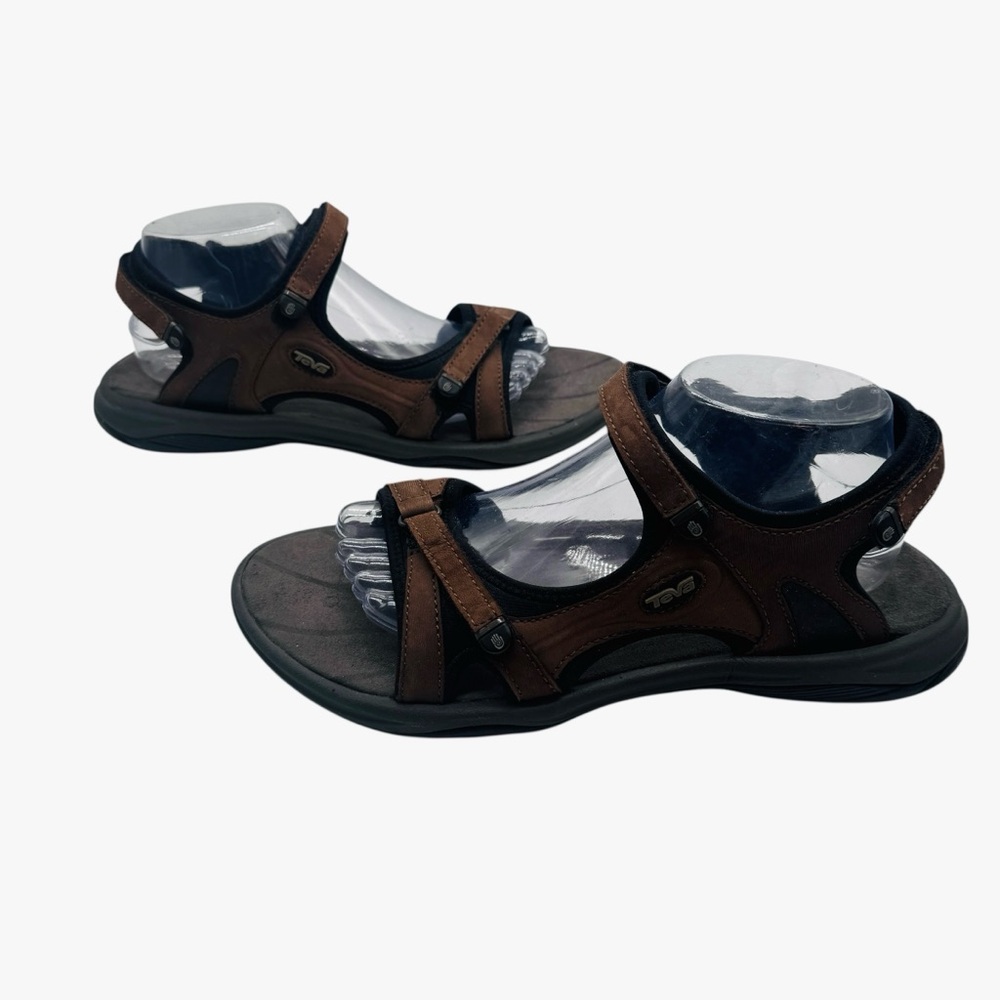 TEVA Women’s Size 11 Neota Brown Sandal Sports Outdoor Hiking Casual Athletic - Picture 2 of 16